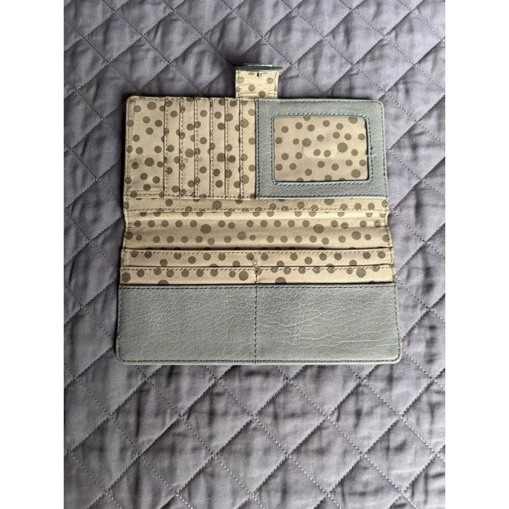 Relic by Fossil Slim Clutch/Billfold Wallet in Gray Women's